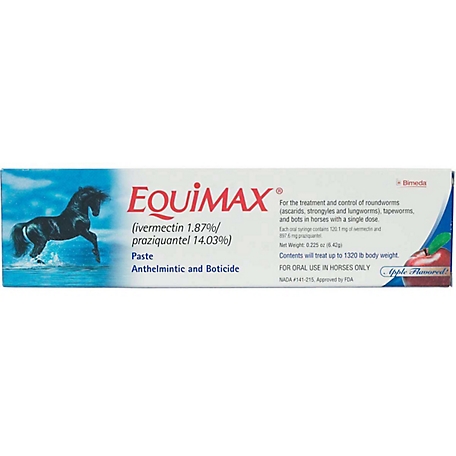 Vermifuge Equimax 6,42 g – Greenhawk Equestrian Sport