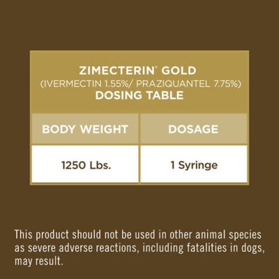 Image showing 5 th Zimecterin Gold Horse Dewormer Paste, 7.35g