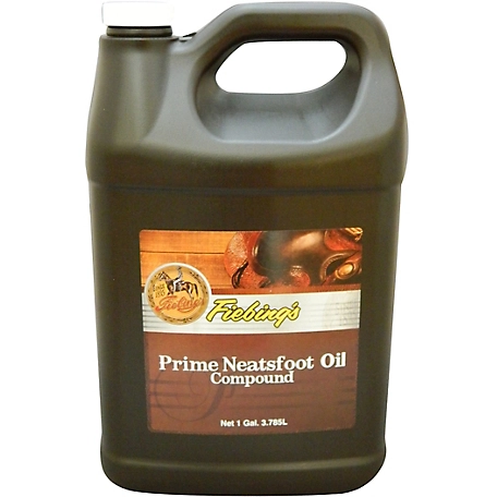 Fiebing's Prime Neatsfoot Oil Compound Leather Protectant, 1 gal.