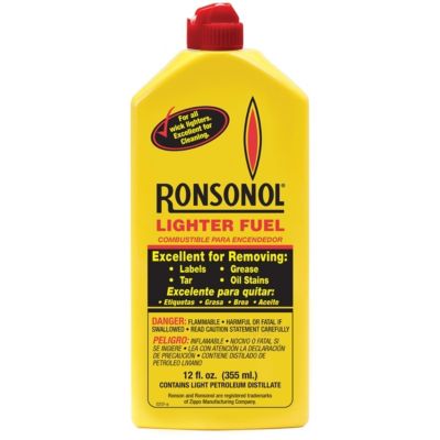 Ronsonol Lighter Fuel, 12 oz.