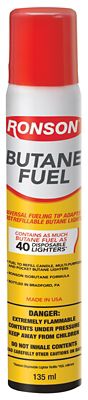 Ronson Multi-Fill Butane Fuel, 135 mL