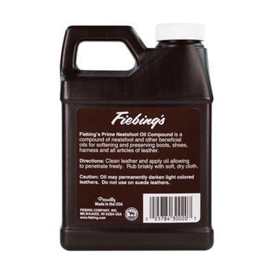 Image showing  Prime Neatsfoot Oil Compound Leather Protectant, 16 oz.