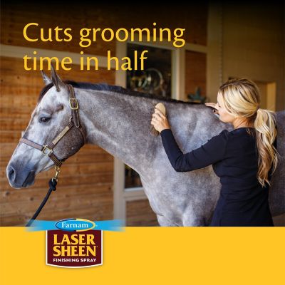 Image showing  Laser Sheen Dazzling Shine and Detangler Horse Coat Concentrate, 12 oz.