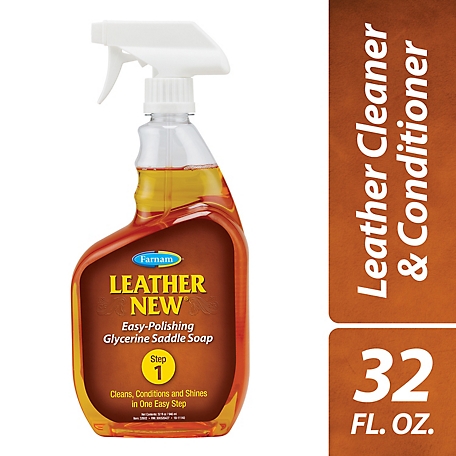  Absolutely Clean Amazing Saddle Soap Spray for Leather  Cleaning & Tack Cleaner and Conditioner : Sports & Outdoors