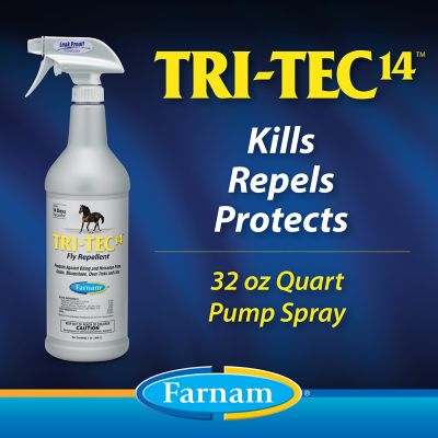 Image showing  Tri-Tec 14 Fly Repellent for Horses, 1 qt.