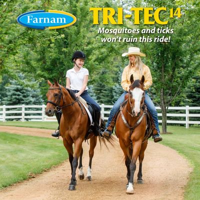 Image showing  Tri-Tec 14 Fly Repellent for Horses, 1 qt.