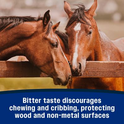 Image showing  No Chew Chewing/Cribbing Deterrent Spray for Horses, 32 oz.