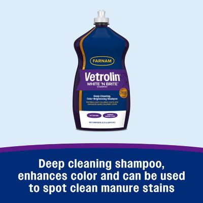 Image showing  Vetrolin White 'N Brite Horse Shampoo, 32 oz.