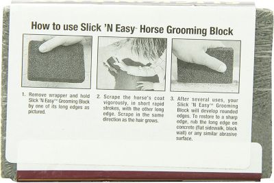 Image showing  Slick 'N Easy Horse Grooming Block