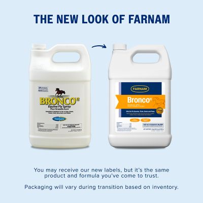 Image showing  Bronco E Equine Fly Spray Plus Citronella Scent, 1 gal.