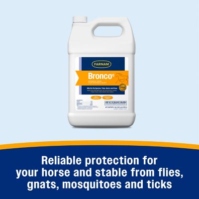 Image showing  Bronco E Equine Fly Spray Plus Citronella Scent, 1 gal.