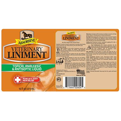 Image showing  Veterinary Horse Liniment, 16 oz.