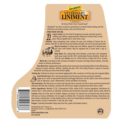 Image showing  Veterinary Liniment, 1 gal.