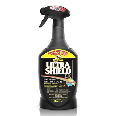 Absorbine UltraShield EX Insecticide and Repellent for Horses, 40 oz.