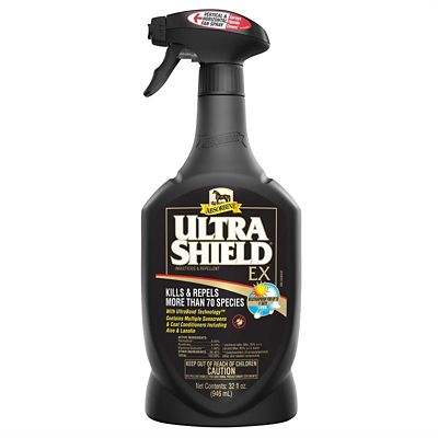 Absorbine UltraShield EX Insecticide and Repellent for Horses, 40 oz.