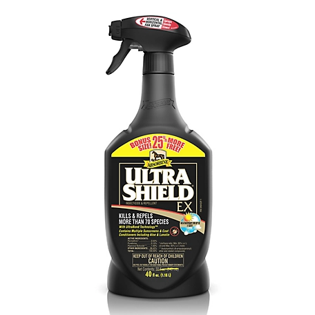 Absorbine UltraShield EX Insecticide and Repellent for Horses, 40 oz.