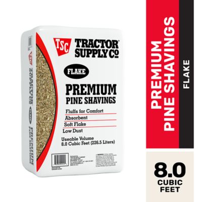 Tractor Supply Flake Premium Pine Animal Shavings, 8 cu. ft.