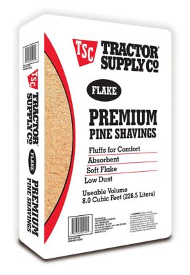 Tractor Supply Flake Premium Pine Shavings, Covers 8 cu. ft.