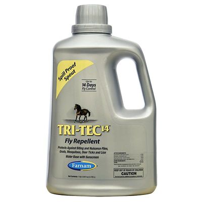 Farnam Tri-Tec 14 Fly Repellent for Horses, 1 gal.