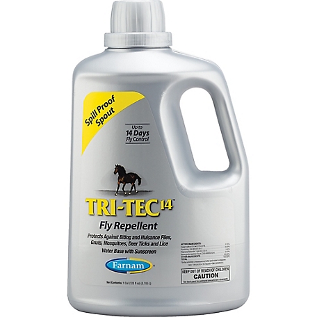 Farnam Tri-Tec 14 Fly Repellent for Horses, 1 gal.