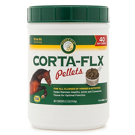 Manna Pro Corta Flex Pelleted Joint Health Horse Supplement, 2.5 lb.