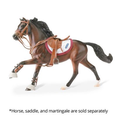 Image showing  Bridle English Hunter Jumper Toy, Fits 1:9 Scale Breyer Traditional Series Horses
