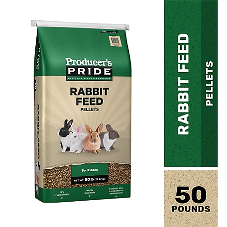 Producer's Pride 15% Pellet Rabbit Feed, 50 lb.