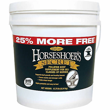 Farnam Horseshoer's Secret Pelleted Hoof Supplement, 13.75 lb.