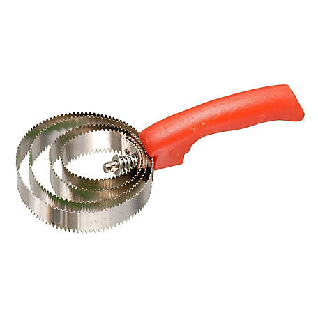Bitz Circular Metal Curry Comb With Handle 