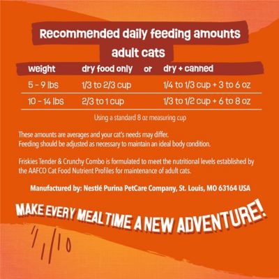 Image showing 5 th Purina Friskies Tender and Crunch'd With Flavors of Chicken, Beef, Carrots and Green Beans