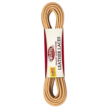 Weaver Leather 2 pc. Aluminum Tanned Leather Tack Lace Handy pk., Chestnut, 1/8 in. x 72 in.