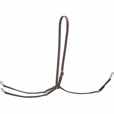 Weaver Leather Standard Running Martingale, Brown, Nylon