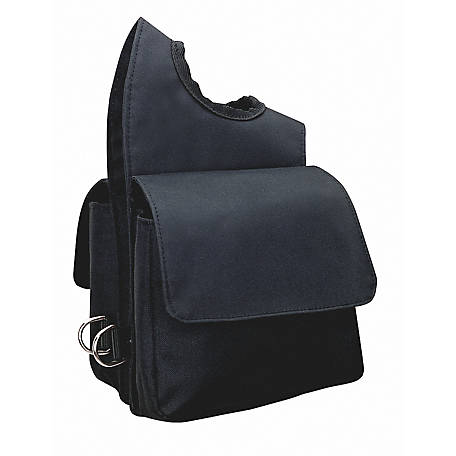 Weaver Leather Nylon Pommel Bag, 6 in. W x 7-1/2 in. L x 2-1/2 in. D