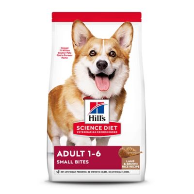 Hill's Science Diet Adult Small Bites Lamb Meal & Brown Rice Recipe Dry Dog Food