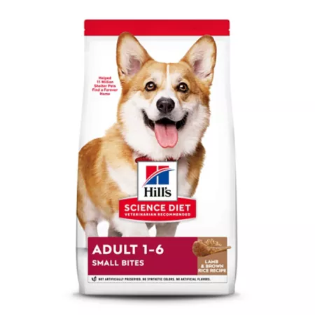 Hill's Science Diet Adult Small Bites Lamb Meal and Brown Rice Recipe Dry Dog Food 33 lb Bag Dry Dog Food