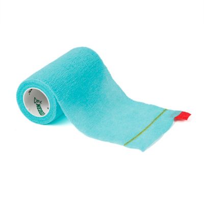 Image showing  Cohesive Bandage, 4 in, Teal Blue
