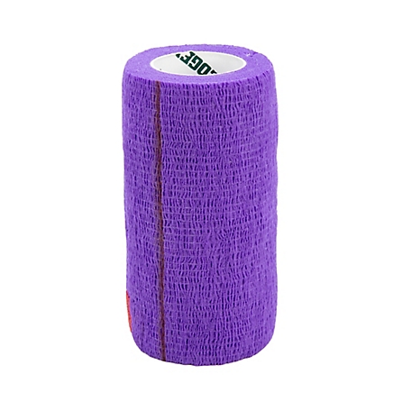 SyrFlex Cohesive Bandage, 4 in, Purple