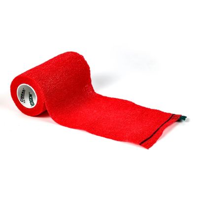 Image showing  Cohesive Bandage, 4 in, Red