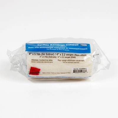 Image showing  Bandaging Tape, 4 in. x 5 yd., White