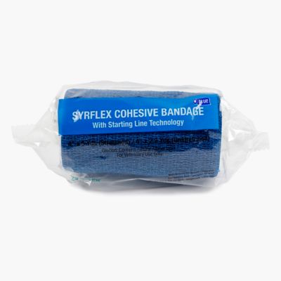 Image showing  Bandaging Tape, 4 in. x 5 yd., Blue