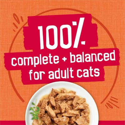 Image showing  Prime Filets Adult Chicken and Tuna in Gravy Recipe Wet Cat Food, 5.5 oz.
