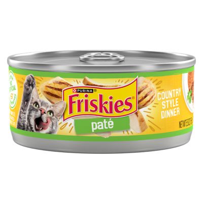 Friskies Adult Liver and Chicken Pate Wet Cat Food 5.5 oz. Can at