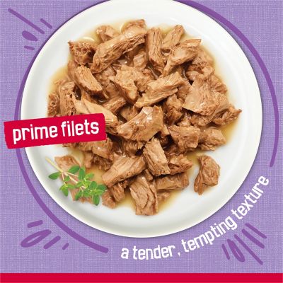 Image showing  Prime Filets Adult Turkey in Gravy Recipe Wet Cat Food, 5.5 oz.