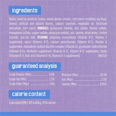 Image showing 5 th Purina Friskies Savory Adult Turkey/Cheese Shreds Wet Cat Food, 5.5 oz.