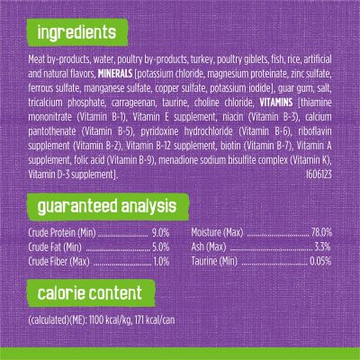 Image showing  Adult Turkey and Giblets Pate Wet Cat Food, 5.5 oz.