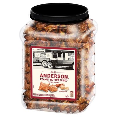 Image showing  24 oz Peanut Butter Filled Pretzel