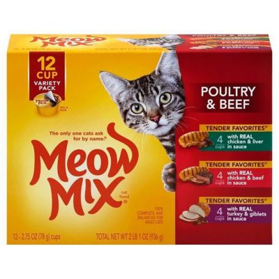 meow mix wet food