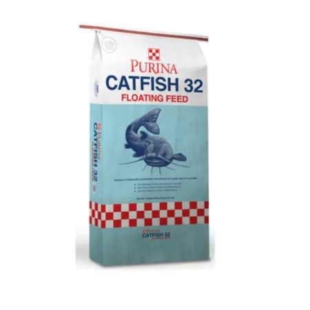 Purina Catfish 32 Floating Fish Diet 50 lb Bag Fish Food