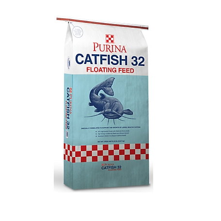 Purina Catfish 32 Floating Fish Food Diet, 50 lb. Bag at Tractor Supply Co.
