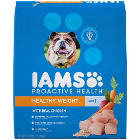 Iams ProActive Health Adult Optimal Weight Chicken Recipe Dry Dog Food
